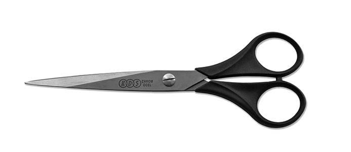 Nůžky kancelářské 18 cm - nerez | KDS.cz