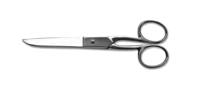Nůžky pro domácnost 15,5 cm - nerez | KDS.cz