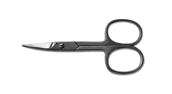 Nůžky nehtové ohnuté 9 cm - nerez | KDS.cz
