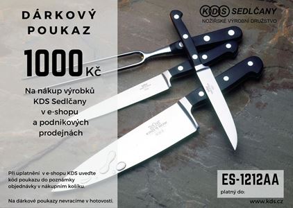 Dárkový poukaz 1000 Kč | KDS.cz