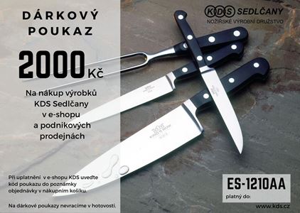Dárkový poukaz 2000 Kč | KDS.cz