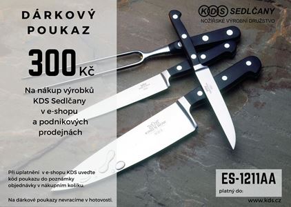 Dárkový poukaz 300 Kč | KDS.cz