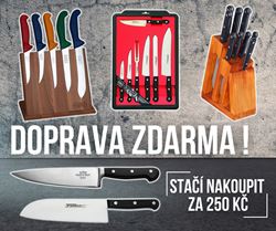 Freee shipping for purchases from 250 czk!