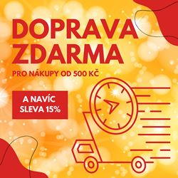 Free shipping and 15% discount this weekend!