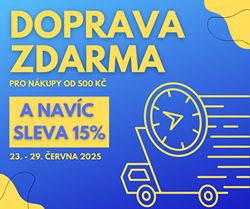 Free shipping week + 15% discount