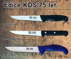Pamětní edice nožů "KDS 75 let"