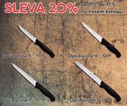 TÝDEN SLEV: Kuchyňské nože Optima line