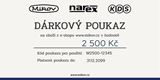 Dárkový poukaz 2500 Kč